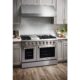 Thor Kitchen 48"Professional Dual Fuel LP  Range in Stainless Steel HRD4803ULP - Image 2