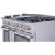Thor Kitchen 48"Professional Dual Fuel LP  Range in Stainless Steel HRD4803ULP - Image 7