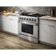 Thor Kitchen 36" Professional Dual Fuel Liquid Propane Gas Range in Stainless Steel HRD3606ULP - Image 4