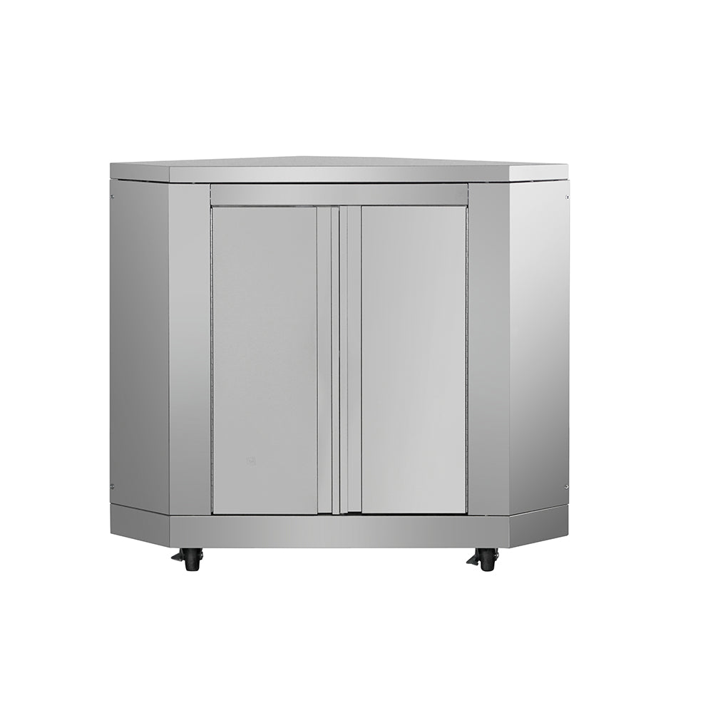 images Thor Kitchen Outdoor Kitchen Corner Cabinet in Stainless Steel MK06SS304 - Image 1