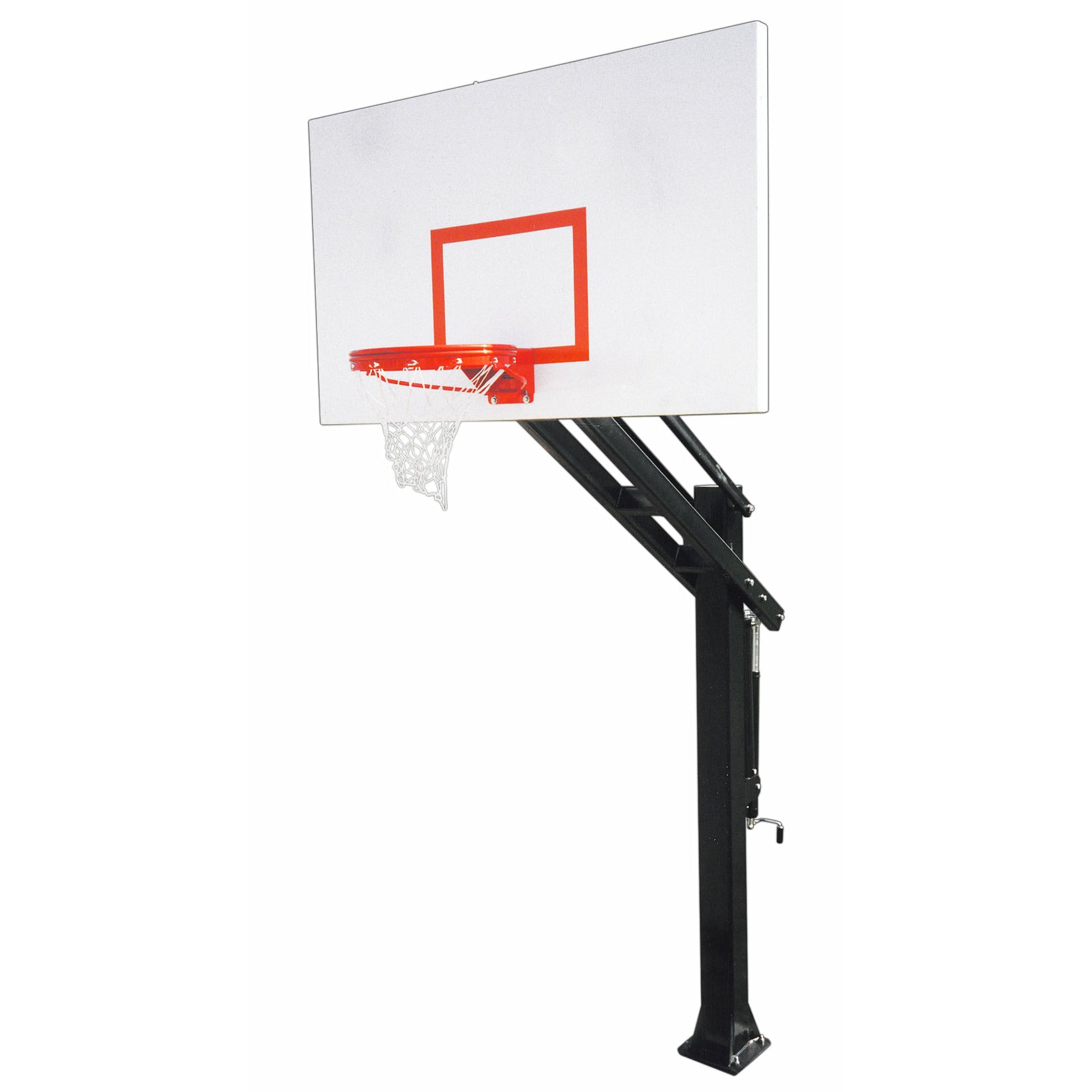 images First Team Titan Excel In Ground Adjustable Basketball System - Image 1