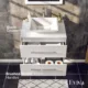 Totti Wave 24" White Modern Bathroom Vanity with Super White Man-Made Stone Top & Sink-EVVN147-24WH - Image 3