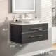 Totti Wave 30" Espresso Modern Bathroom Vanity with Super White Man-Made Stone Top & Sink-EVVN147-30ES - Image 2