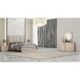 Whiteline Modern Living - Waves Bed Full BF1753-BEI/BEI - Image 4