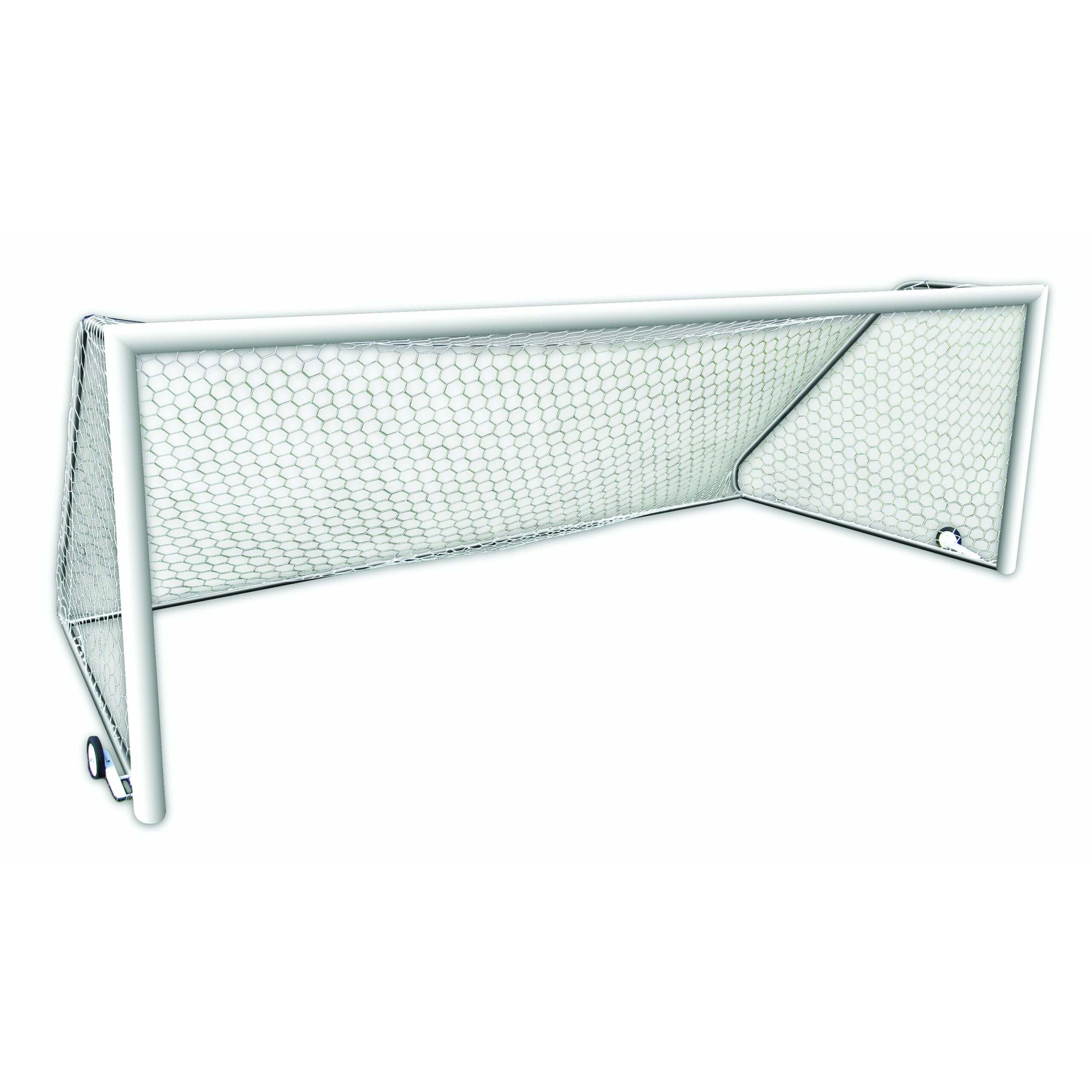 images First Team World Class 40 Elite-PB 24''X8'' Round Comp. Portable Aluminum Soccer Goal - Image 1