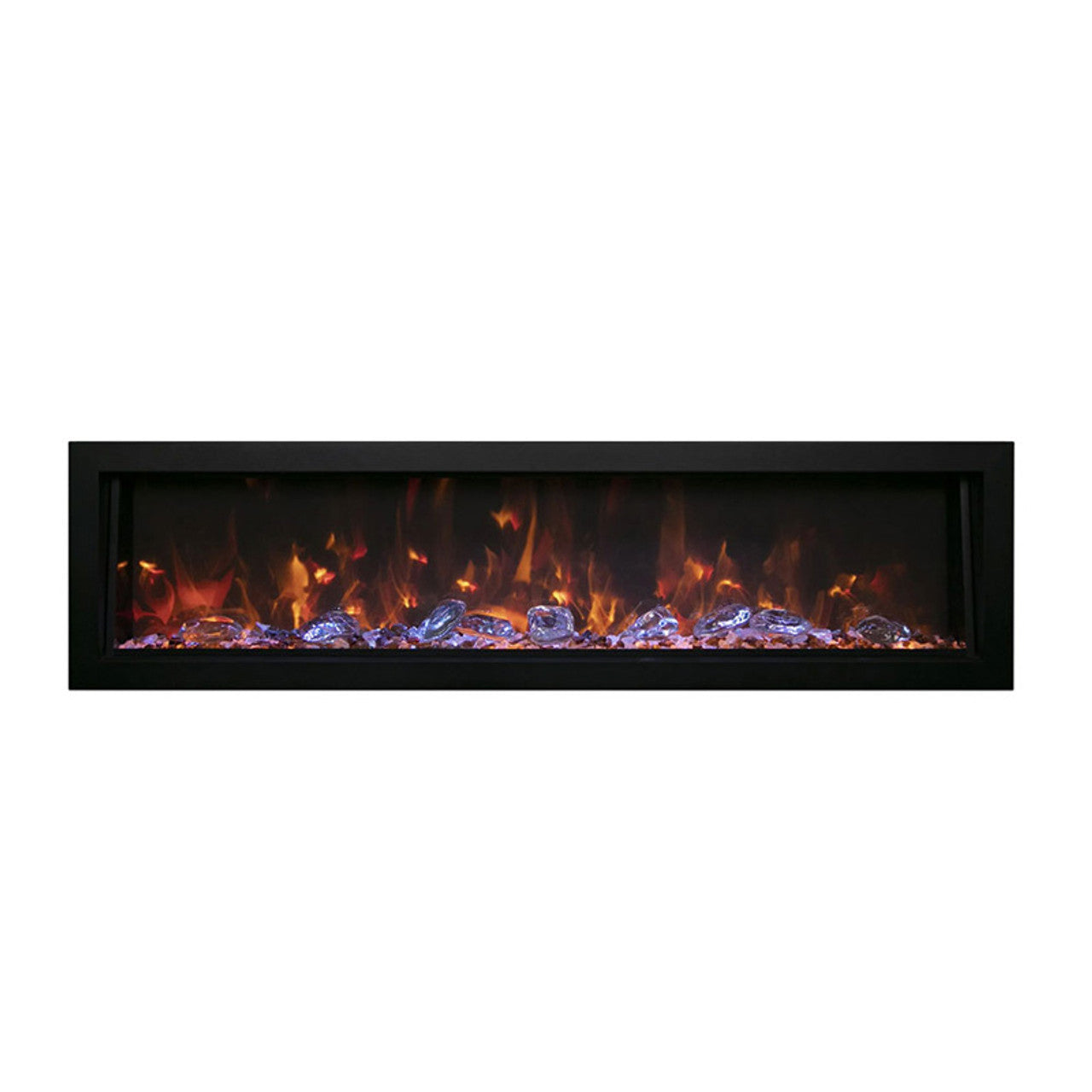 images Amantii Panorama BI Deep 60" Smart Electric Fireplace - BI-60-DEEP-OD - Image 1