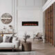 Amantii Symmetry 74" Smart Electric Fireplace - SYM-74 - Image 4