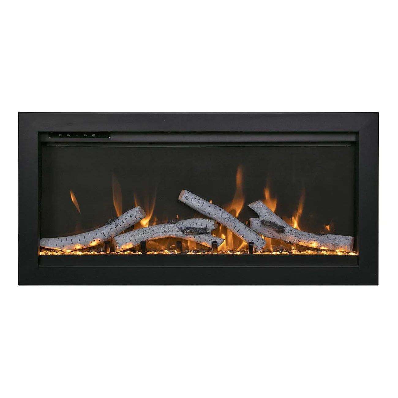 images Amantii Symmetry Bespoke 50" Smart Electric Fireplace - SYM-50-BESPOKE - Image 1