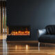 Amantii Tru View Slim 50" Smart Electric Fireplace - 50-TRV-SLIM - Image 3