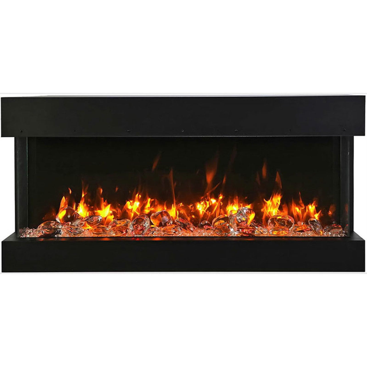 images Amantii Tru View Slim 72" Smart Electric Fireplace - 72-TRV-SLIM - Image 1