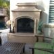 American Fyre Designs 16'' Radiused Bullnose Mariposa Outdoor Vented Fireplace  073-01-N-CB-LBC - Image 3