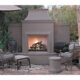 American Fyre Designs Grand Petite Cordova Outdoor Fireplace with Extended Bullnose Hearth 865-10-N-SM-LBC - Image 2