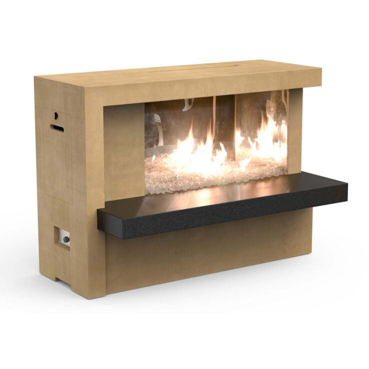 images American Fyre Designs Manhattan Vented Outdoor Gas Fireplace 082-SB-N-CB-M3NC - Image 1