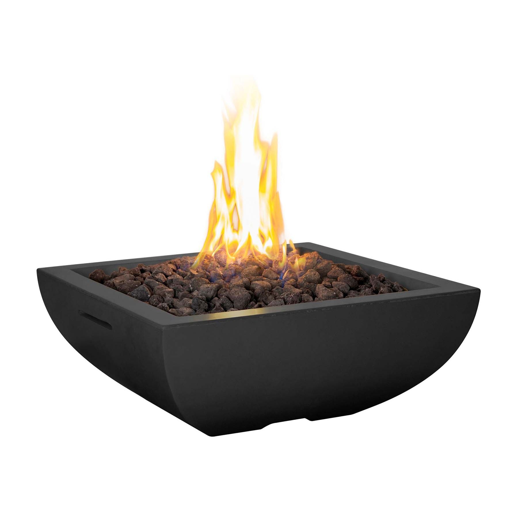images American Fyre Designs 30'' Bordeaux Petite Square Fire Bowl - Image 1