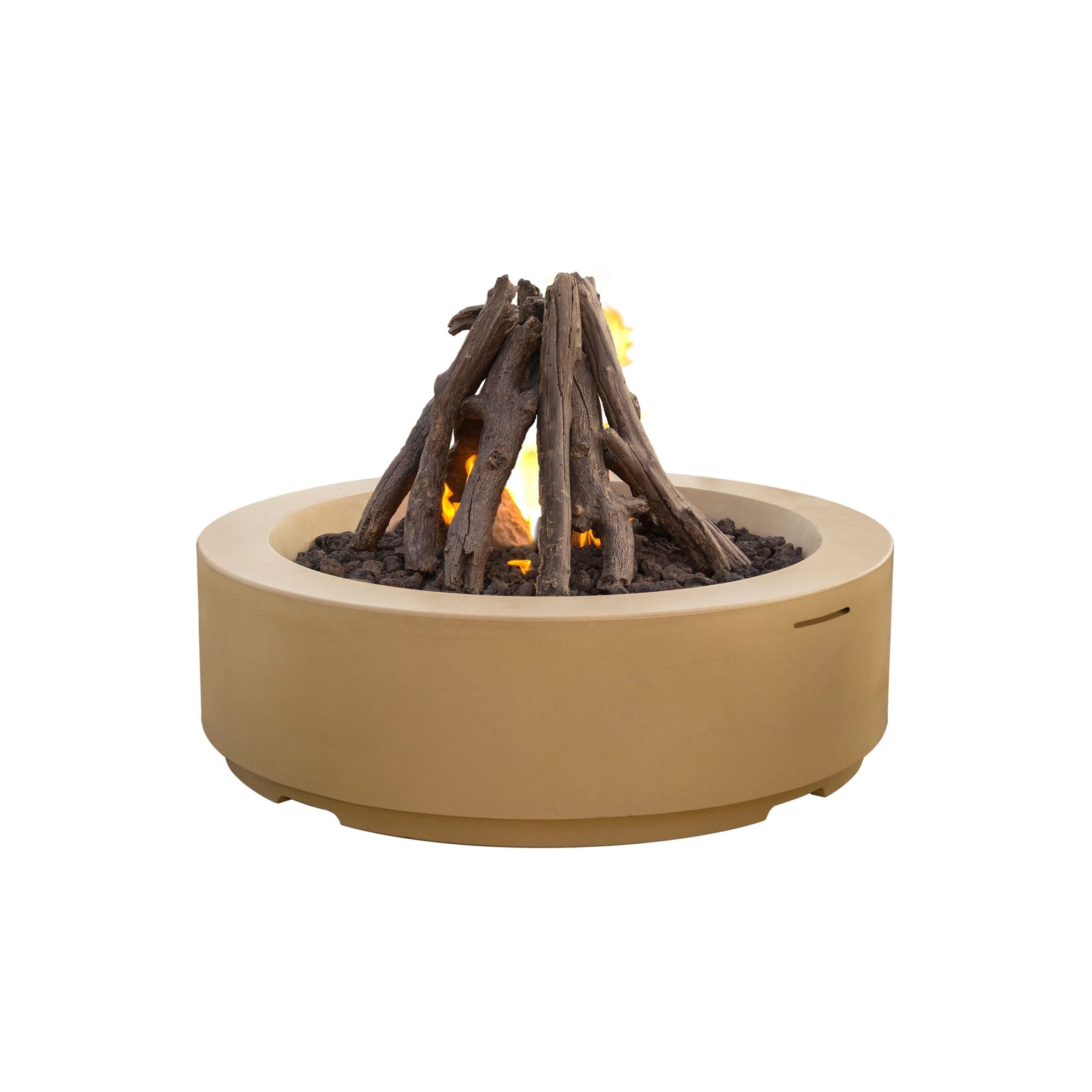 images American Fyre Designs 48'' Louvre Round Fire Pit - Image 1