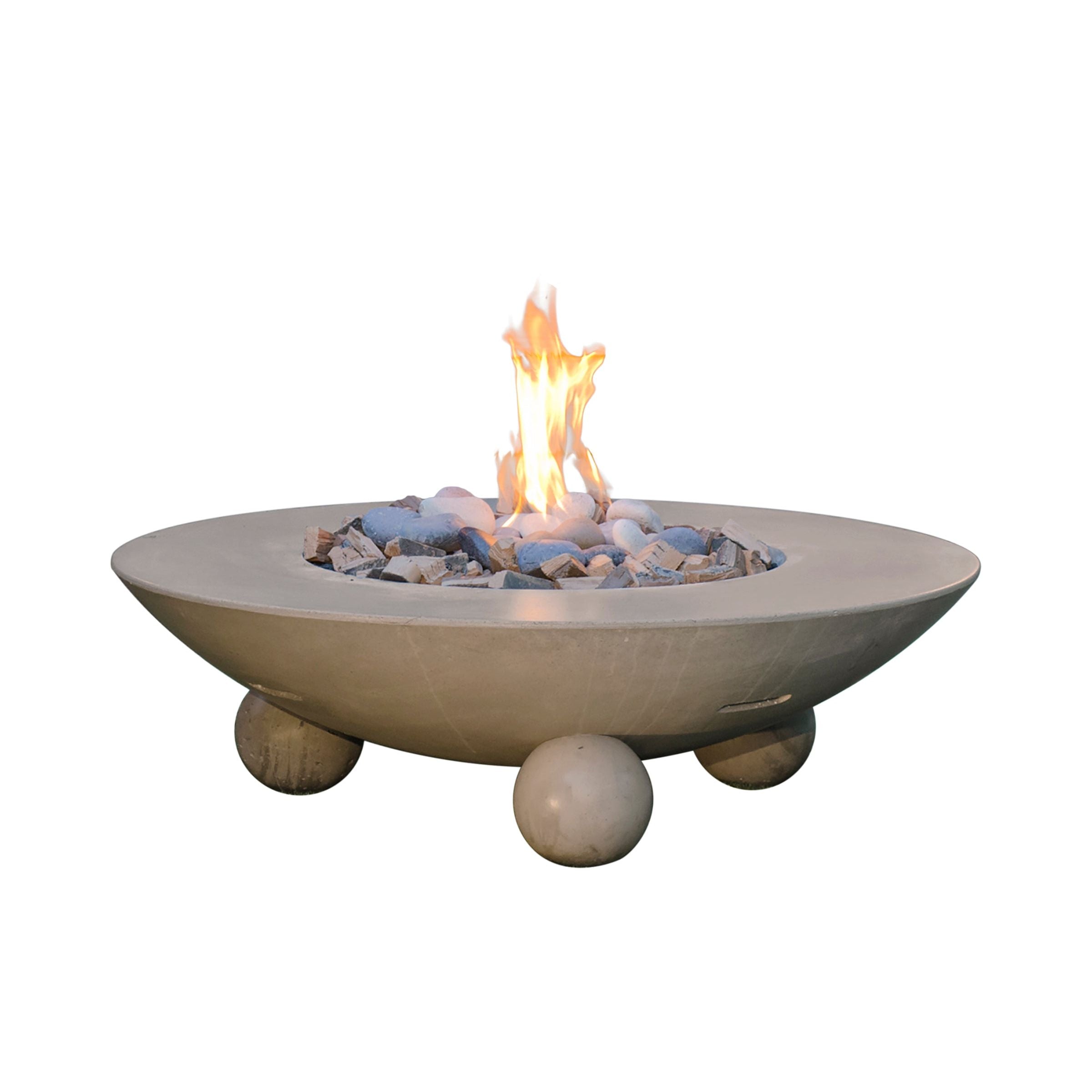 images American Fyre Designs 54'' Versailles Fire Pit Table - Image 1