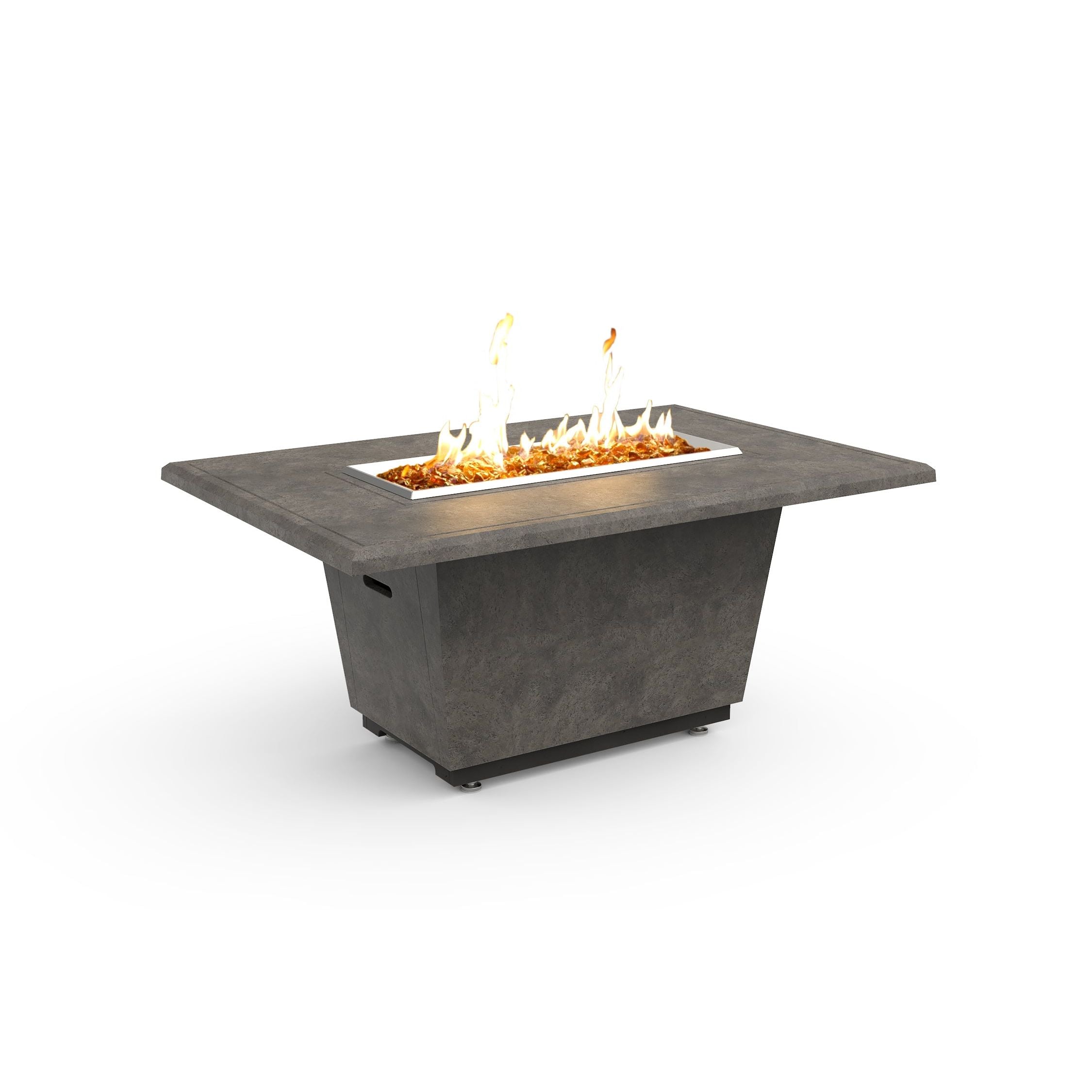 images American Fyre Designs Cosmo Rectangular Outdoor Fire Table - Image 1
