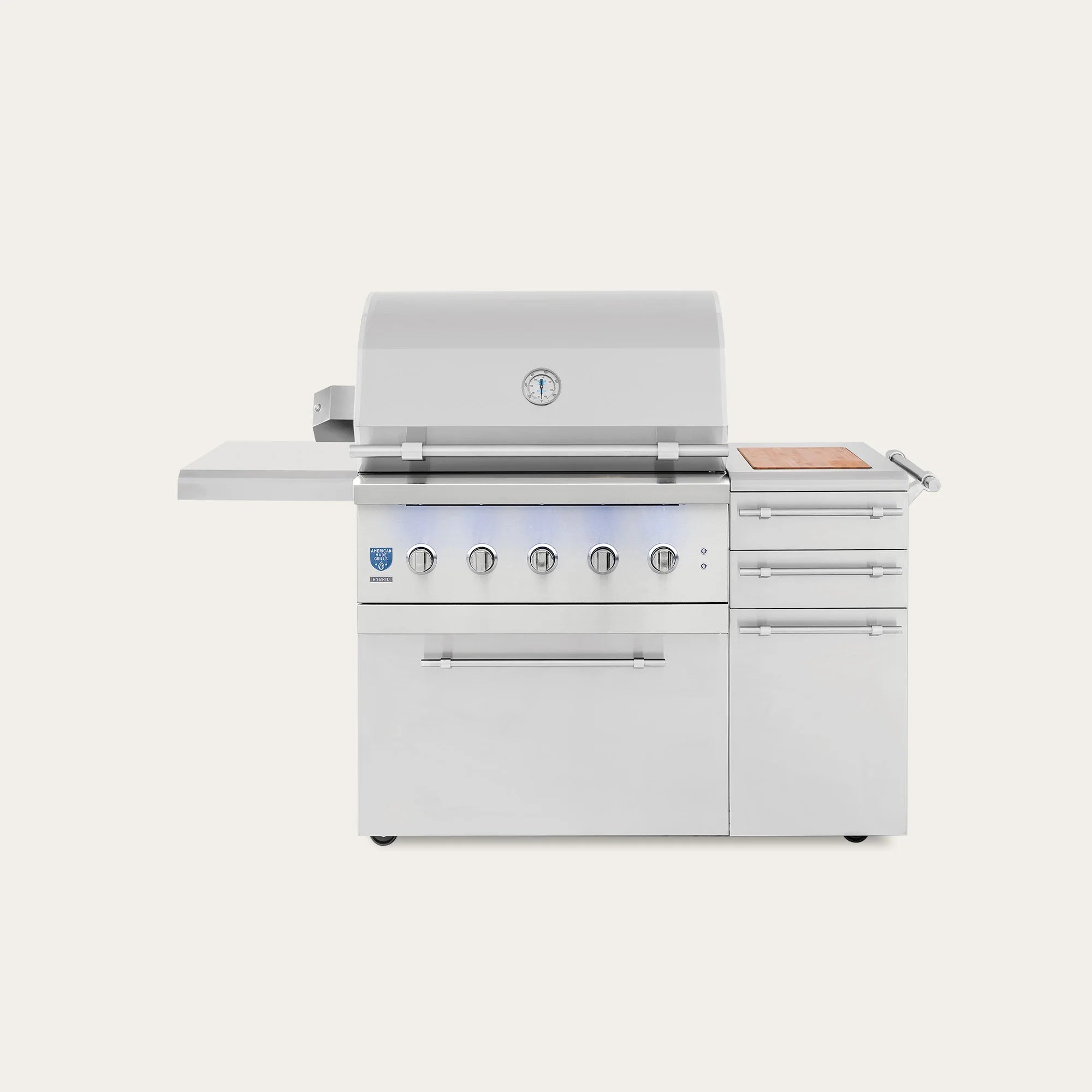 images American Made Grills Freestanding Encore - 36" Hybrid Grill ENCFS36-NG - Image 1