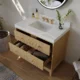 Ancerre 36” Momo Bathroom Vanity Oak Single Sink VTS-Momo-36-Oak-WQZ - Image 4