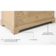 Ancerre 48” Audrey Bathroom Vanity Oak Single Sink Cabinet Set VTS-Audrey-48-Oak-WQZ - Image 8