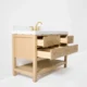 Ancerre 48” Elizabeth Bathroom Vanity Oak Single Sink VTS-Elizabeth-48-Oak-WQZ - Image 4
