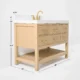 Ancerre 48” Elizabeth Bathroom Vanity Oak Single Sink VTS-Elizabeth-48-Oak-WQZ - Image 3