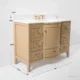 Ancerre 48” Lauren Bathroom Vanity Oak Single Sink VTS-Lauren-48-Oak-WQZ - Image 3