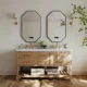 Ancerre 60” Audrey Bathroom Vanity Oak Double Sink VTS-Elizabeth-60-Oak-WQZ