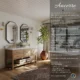 Ancerre 60” Audrey Bathroom Vanity Oak Double Sink VTS-Elizabeth-60-Oak-WQZ - Image 2