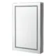 Aquadom Royale Plus 24'' × 36''  Left Hinge LED Lighted Medicine Cabinet - Image 2