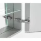 Aquadom Royale Plus 24'' × 36''  Left Hinge LED Lighted Medicine Cabinet - Image 5