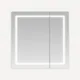 Aquadom Royale Plus 36'' × 36'' LED Lighted Medicine Cabinet