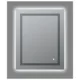 Aquadom SOHO 24" X 30" Rectangular Ultra-Slim Frame LED Lighted Bathroom Mirror With Defogger - Image 3
