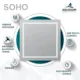 Aquadom SOHO 48" X 30"  LED Lighted Bathroom Mirror - Image 6