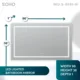 Aquadom SOHO 96'' × 36'' LED Lighted Bathroom Mirror - Image 10