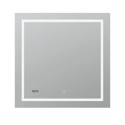 images Aquadom Daytona 30×30 LED Lighted Bathroom Mirror - Image 1