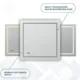 Aquadom Daytona 48'' × 36'' LED Lighted Bathroom Mirror - Image 9