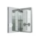 Aquadom Edge Royale 20'' × 32'' Left Hinge LED Lighted Medicine Cabinet - Image 3