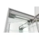 Aquadom Edge Royale 20'' × 32'' Right Hinge LED Lighted Medicine Cabinet - Image 8