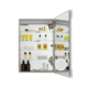 Aquadom Edge Royale 24'' × 32''  Right Hinge LED Lighted Medicine Cabinet - Image 8