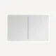 Aquadom Edge Royale 48'' × 32'' LED Lighted Medicine Cabinet