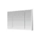 Aquadom Edge Royale 48'' × 32'' LED Lighted Triple Door Medicine Cabinet - Image 6