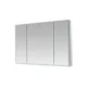 Aquadom Edge Royale 48'' × 32'' LED Lighted Triple Door Medicine Cabinet - Image 5