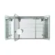 Aquadom Edge Royale 48'' × 32'' LED Lighted Triple Door Medicine Cabinet - Image 4