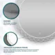 Aquadom Frost 36'' LED Lighted Bathroom Mirror - Image 10