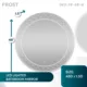 Aquadom Frost 48'' LED Lighted Bathroom Mirror - Image 6