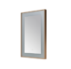 Aquadom Lexington 24''x 36'' x 2.28'' LED Lighted Slim Frame Mirror with Defogger Brushed Gold Finish - Image 6