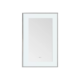 Aquadom Lexington 24''x 36'' x 2.28'' LED Lighted Slim Frame Mirror with Defogger Chrome Finish - Image 8