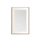 Aquadom Lexington 24''x 36'' x 2.28'' LED Lighted Slim Frame Mirror with Defogger Chrome Finish - Image 4