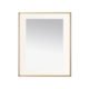 Aquadom Lexington 30''x 36'' x 2.28'' LED Lighted Slim Frame Mirror with Defogger Brushed Gold Finish - Image 8